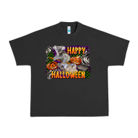 Pigment Black happy halloween koala Urban Heavy Tee - LillyAllenDesigns