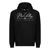Black napa valley ca t shirt Premium Hoodie - linhVisuals
