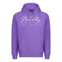 Purple napa valley ca t shirt Premium Hoodie - linhVisuals
