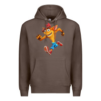 Coffee CRASH BANDICOOT Premium Hoodie - linhVisuals