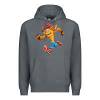 Rock CRASH BANDICOOT Premium Hoodie - linhVisuals
