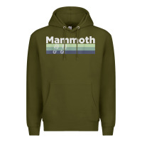 Army Green retro hiking boottrail running   mammoth california t shirt Premium Hoodie - linhVisuals