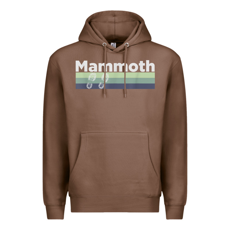 Retro Hiking Boottrail Running   Mammoth California T Shirt Premium Hoodie by linhVisuals | Teevron