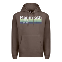 Coffee retro hiking boottrail running   mammoth california t shirt Premium Hoodie - linhVisuals