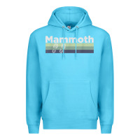 Ocean Blue retro hiking boottrail running   mammoth california t shirt Premium Hoodie - linhVisuals