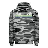 Slate Camo retro hiking boottrail running   mammoth california t shirt Premium Hoodie - linhVisuals