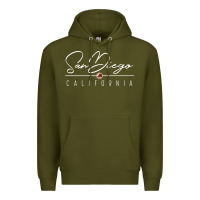 Army Green san diego ca sweatshirt Premium Hoodie - linhVisuals