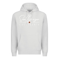 Dove Grey san diego ca sweatshirt Premium Hoodie - linhVisuals