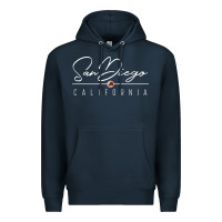 Navy san diego ca sweatshirt Premium Hoodie - linhVisuals