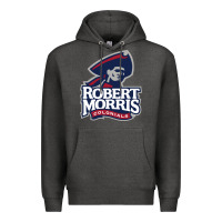 Charcoal Heather the robert morris colonials Premium Hoodie - linhVisuals