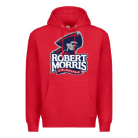 Red the robert morris colonials Premium Hoodie - linhVisuals