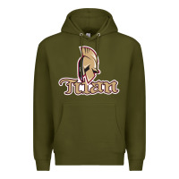 Army Green acadie–titan-bathurst Premium Hoodie - linhVisuals