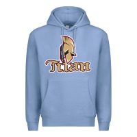 Colony Blue acadie–titan-bathurst Premium Hoodie - linhVisuals