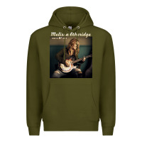 Army Green Melissa Etheridge Premium Hoodie - linhVisuals