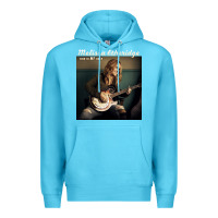 Ocean Blue Melissa Etheridge Premium Hoodie - linhVisuals