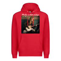 Red Melissa Etheridge Premium Hoodie - linhVisuals