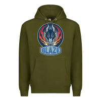 Army Green coventry blaze Premium Hoodie - linhVisuals