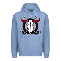 Colony Blue deer-red-rebels Premium Hoodie - linhVisuals