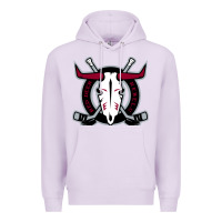 Lilac deer-red-rebels Premium Hoodie - linhVisuals
