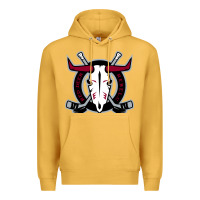 Mustard deer-red-rebels Premium Hoodie - linhVisuals