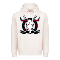 Pale Pink deer-red-rebels Premium Hoodie - linhVisuals