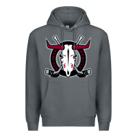 Rock deer-red-rebels Premium Hoodie - linhVisuals