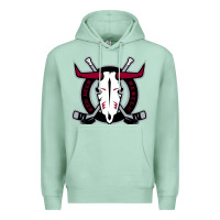 Seafoam deer-red-rebels Premium Hoodie - linhVisuals