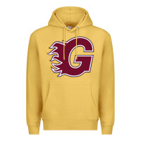 Antique Gold guildford flames Premium Hoodie - linhVisuals