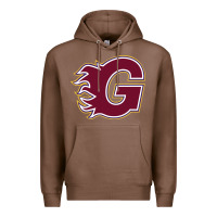 Chestnut guildford flames Premium Hoodie - linhVisuals