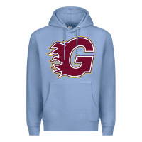 Colony Blue guildford flames Premium Hoodie - linhVisuals