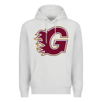 Dove Grey guildford flames Premium Hoodie - linhVisuals