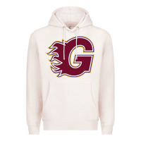 Pale Pink guildford flames Premium Hoodie - linhVisuals