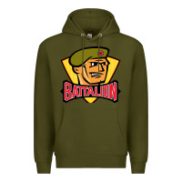 Army Green north-battalion-bay Premium Hoodie - linhVisuals