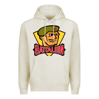 Oatmeal Heather north-battalion-bay Premium Hoodie - linhVisuals