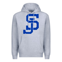 Heather Grey san jose state Premium Hoodie - linhVisuals