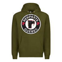 Army Green remparts-quebec Premium Hoodie - linhVisuals