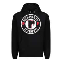 Black remparts-quebec Premium Hoodie - linhVisuals