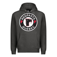 Charcoal Heather remparts-quebec Premium Hoodie - linhVisuals