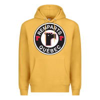Mustard remparts-quebec Premium Hoodie - linhVisuals