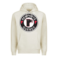 Oatmeal Heather remparts-quebec Premium Hoodie - linhVisuals