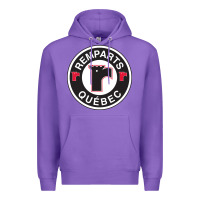Purple remparts-quebec Premium Hoodie - linhVisuals