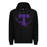 Black tarleton tontexas Premium Hoodie - linhVisuals