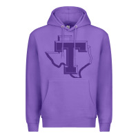 Purple tarleton tontexas Premium Hoodie - linhVisuals