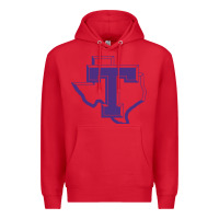Red tarleton tontexas Premium Hoodie - linhVisuals