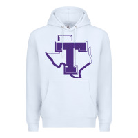 White tarleton tontexas Premium Hoodie - linhVisuals