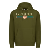 Army Green new grucci tshirt Premium Hoodie - linhVisuals