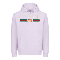 Lilac new grucci tshirt Premium Hoodie - linhVisuals