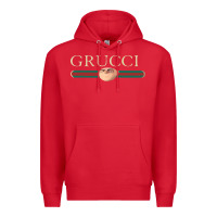 Red new grucci tshirt Premium Hoodie - linhVisuals