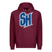 Burgundy seton hall pirates Premium Hoodie - linhVisuals