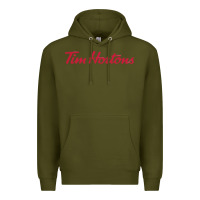 Army Green tim horton tshirt Premium Hoodie - linhVisuals